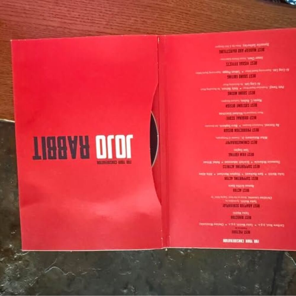 Jojo Rabbit For Your Consideration FYC DVD